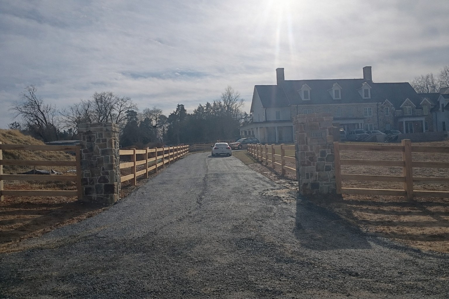 Fence styles and ranch rail planning